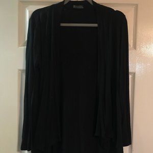 Black cardigan
